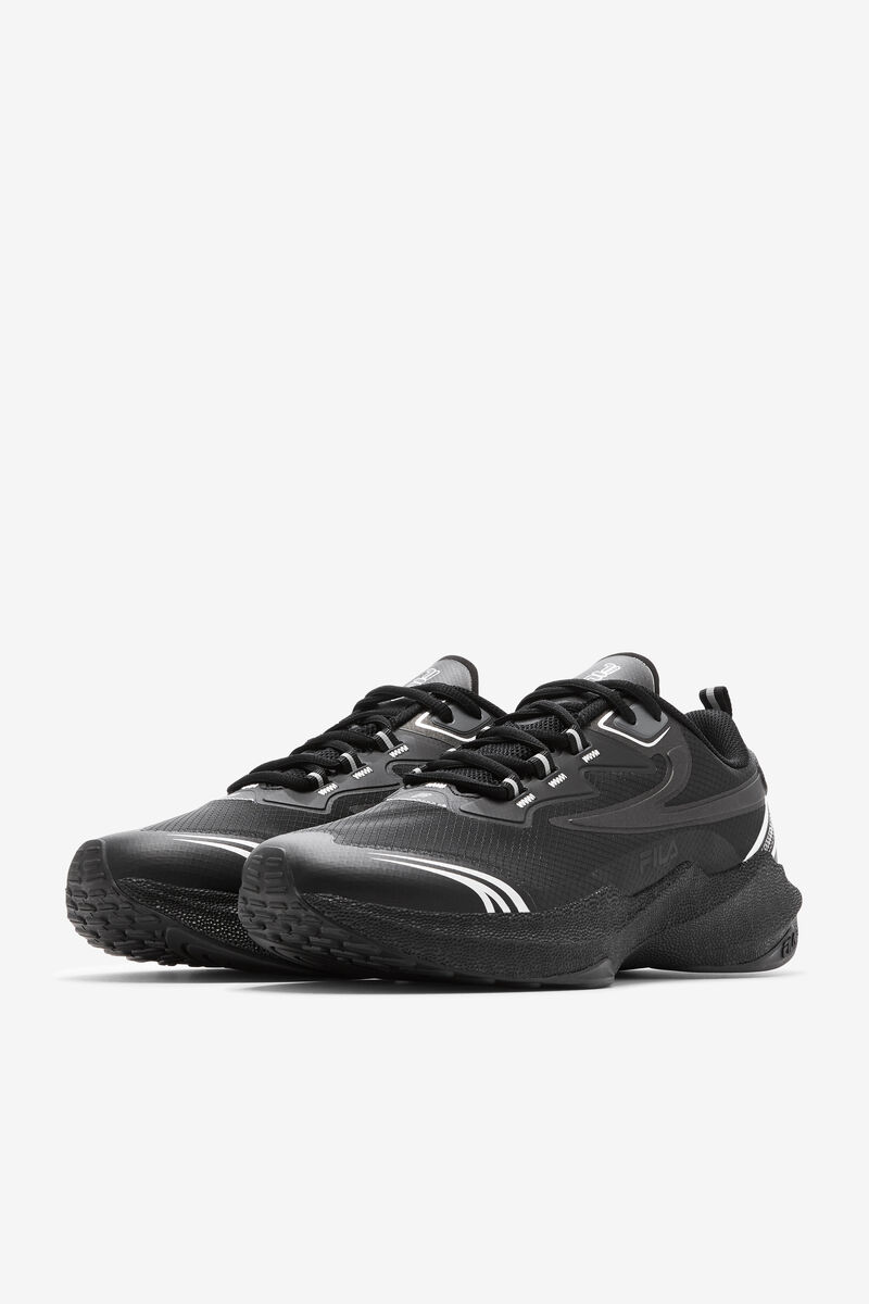 Black / Metal Silver / Black Men's Fila Tactik 3 Stimulus Tennis Shoe | Fila Trainers | YFZRh5VTH7k