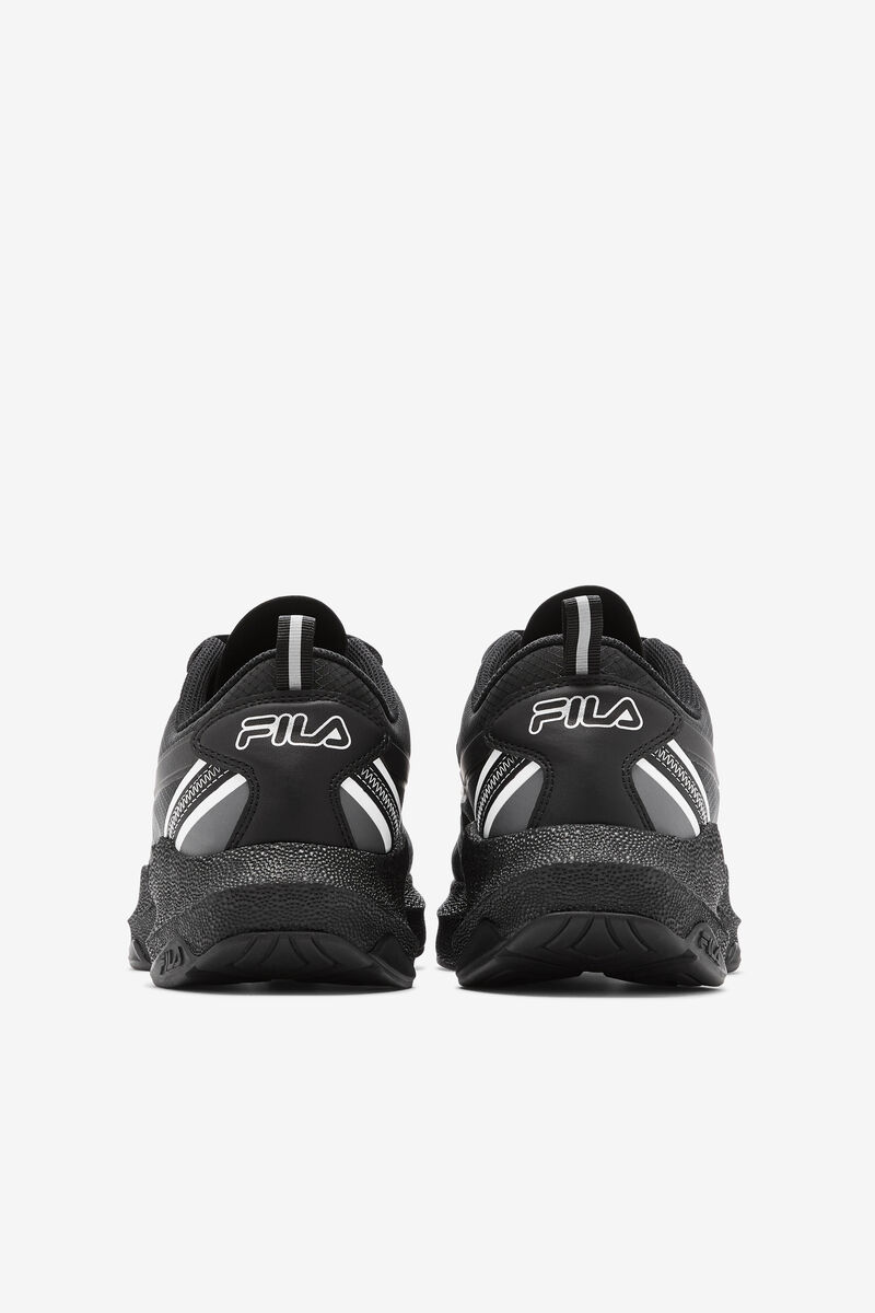 Black / Metal Silver / Black Men's Fila Tactik 3 Stimulus Tennis Shoe | Fila Trainers | YFZRh5VTH7k