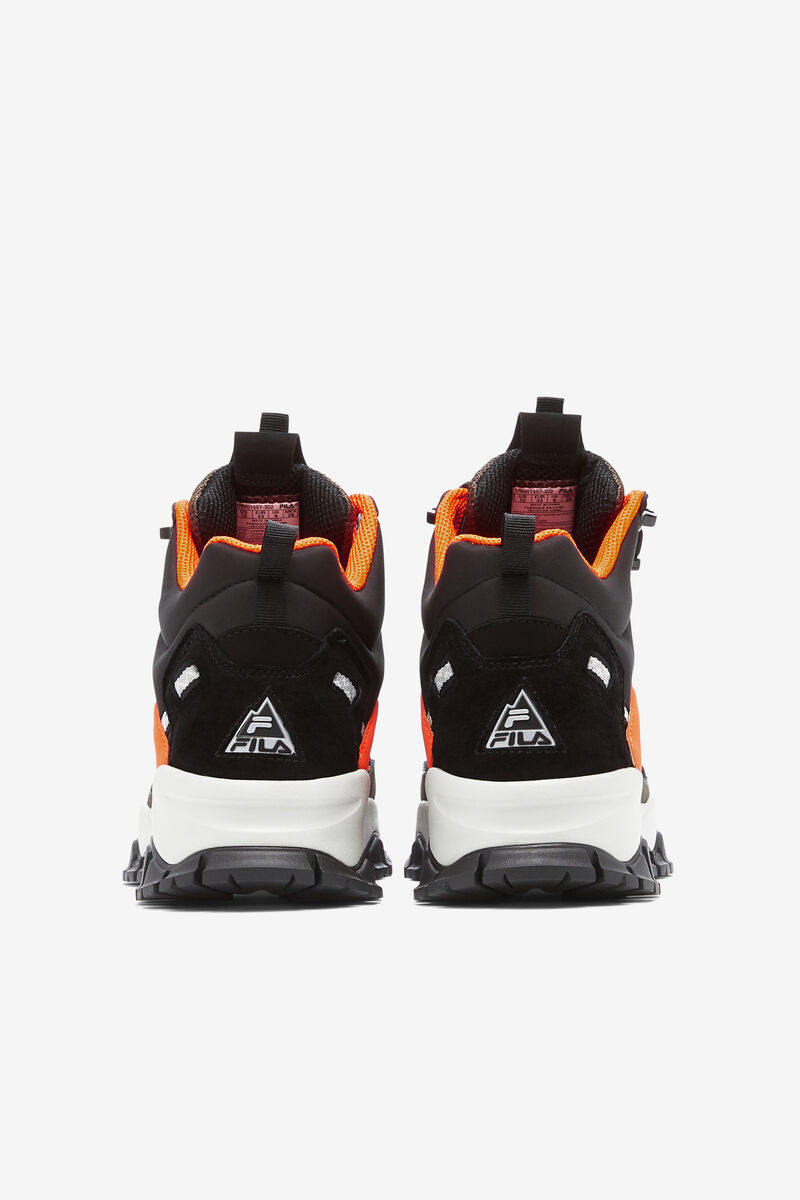 Black / Orange Men's Fila Ray Tracer Tr 2 Mid Sneaker Boots | Fila Trainers | ytykHIgTGok