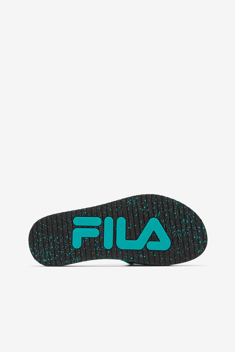 Black / Pink Men's Fila Lunar Slide Slides | mX1ycnCarEU