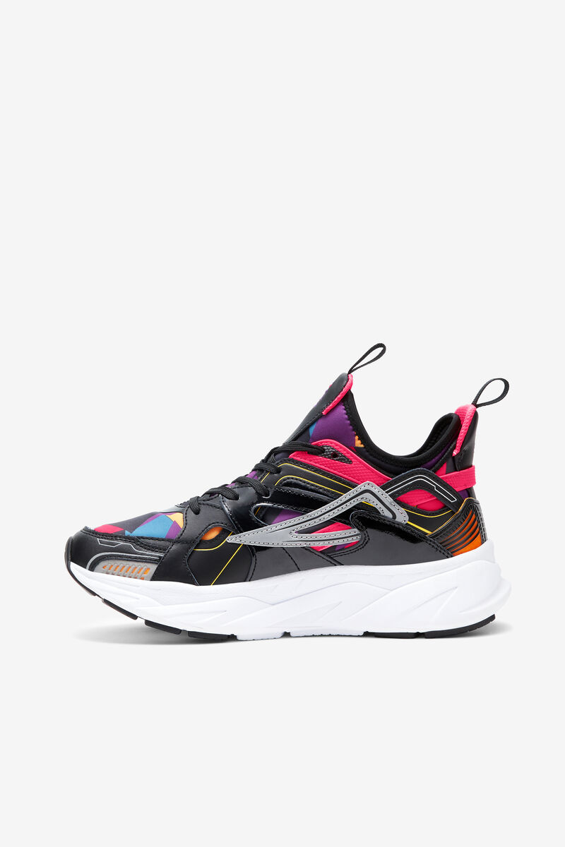 Black / Pink / White Women's Fila Hallasan '90s Trainers | s2pWv77ks5O