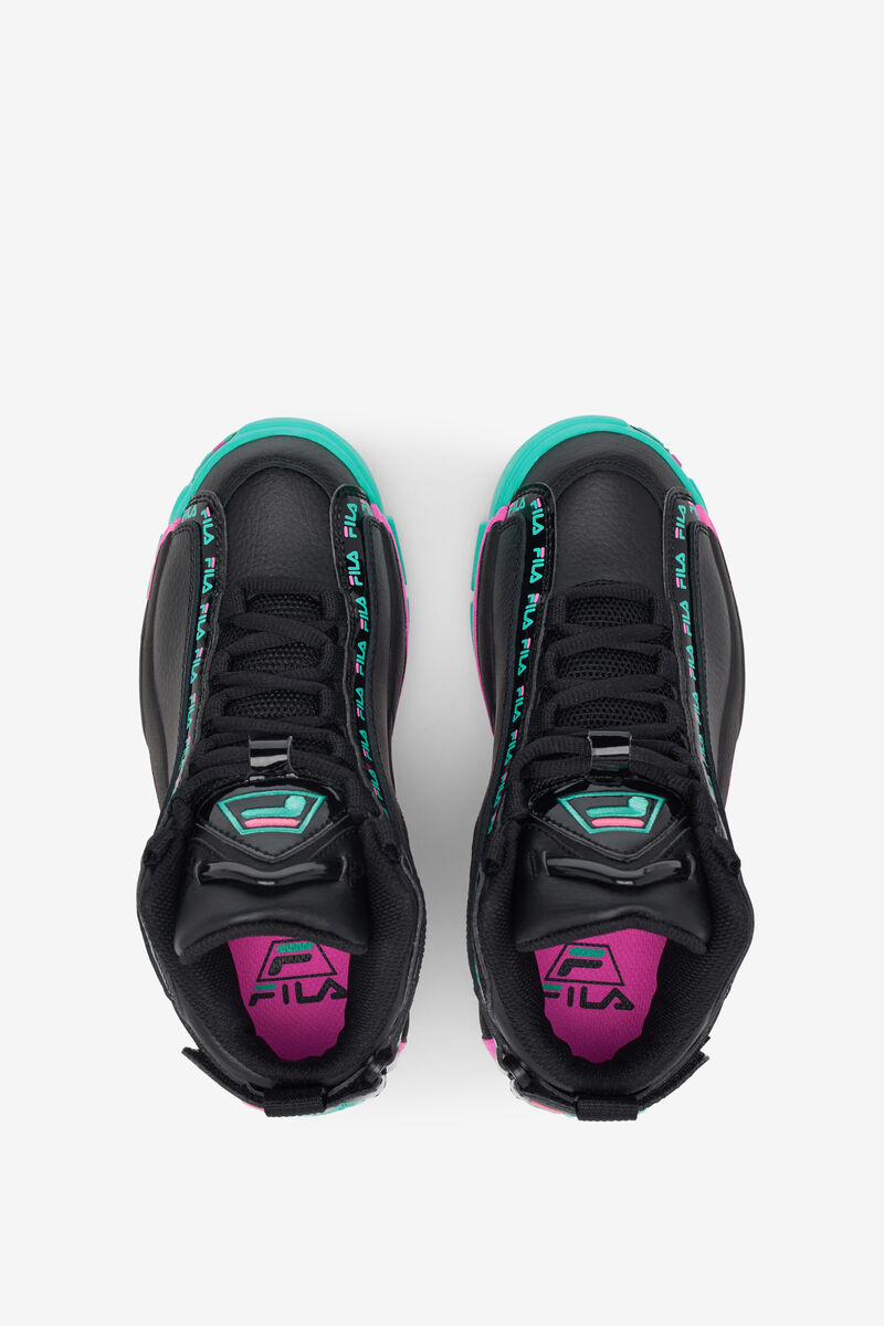 Black / Purple Kids' Fila Big Grant Hill 2 Repeat Basketball Shoes | furbIL9CiI5