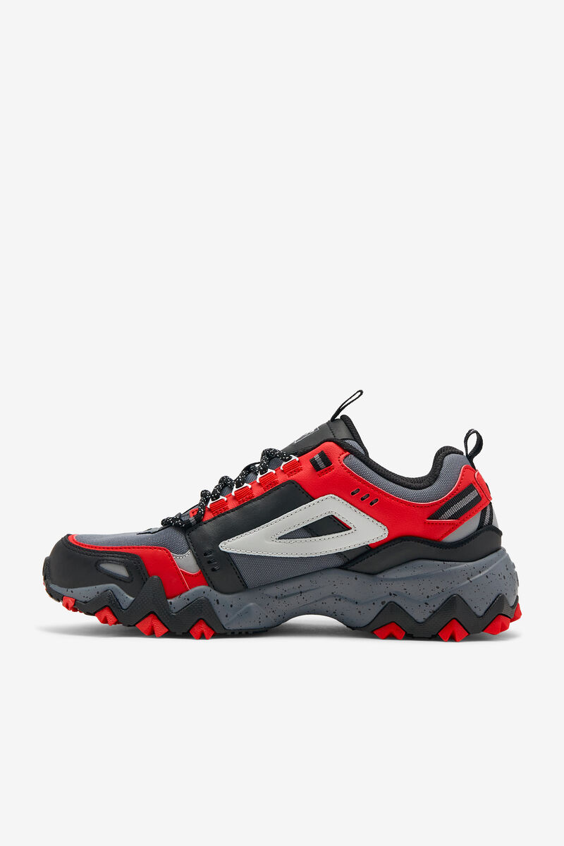 Black / Red Men's Fila Oakmont Tr Running Shoes | KVAgCLsl7tO