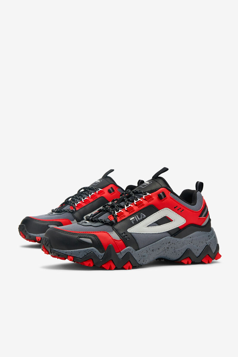 Black / Red Men's Fila Oakmont Tr Running Shoes | KVAgCLsl7tO