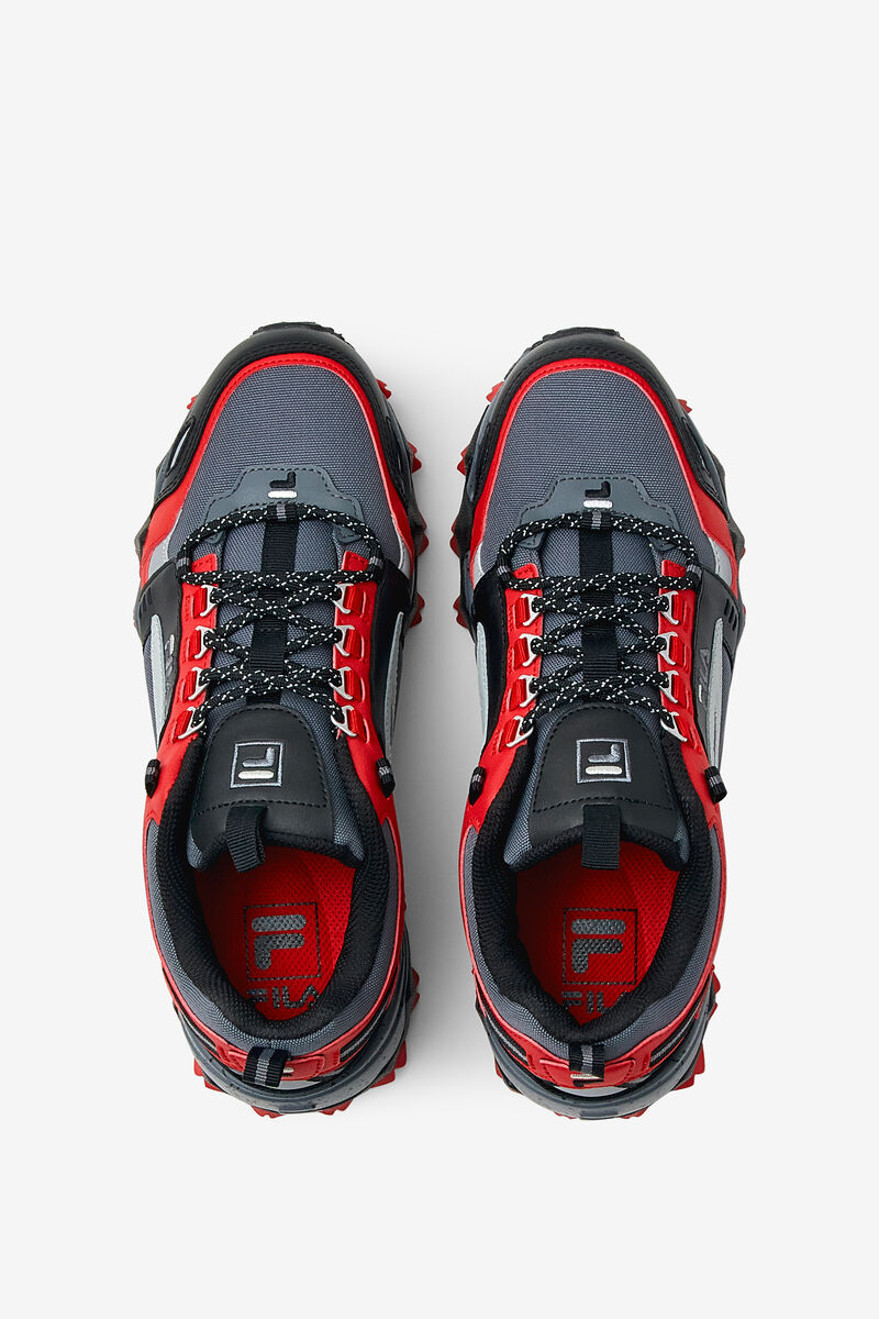 Black / Red Men's Fila Oakmont Tr Running Shoes | KVAgCLsl7tO