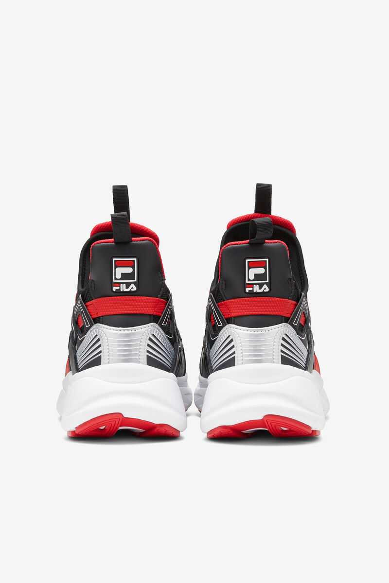 Black / Red / White Men's Fila Black & Red Hallasan High Top Trainers | Fila Trainers | bh6Wyn4MpOY