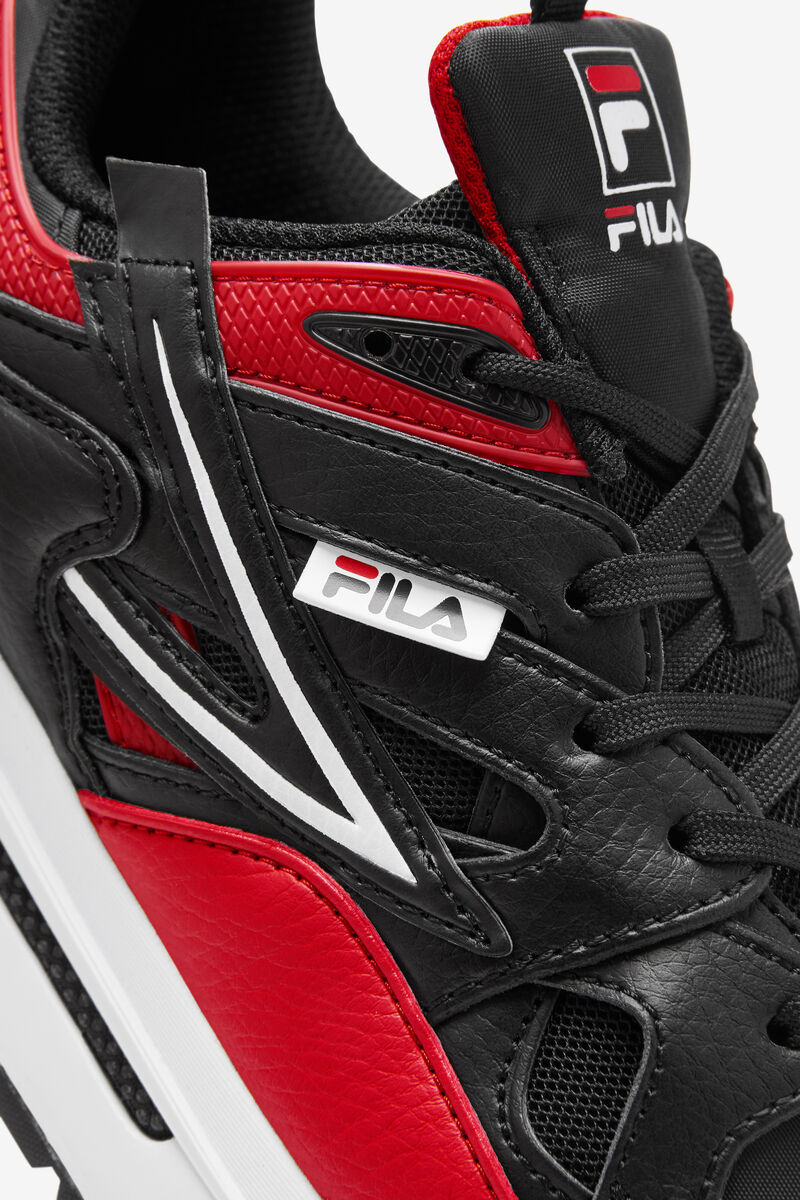 Black / Red / White Men's Fila Sandenal Dad Shoes | Fila Trainers | GqvvrDt7QuE