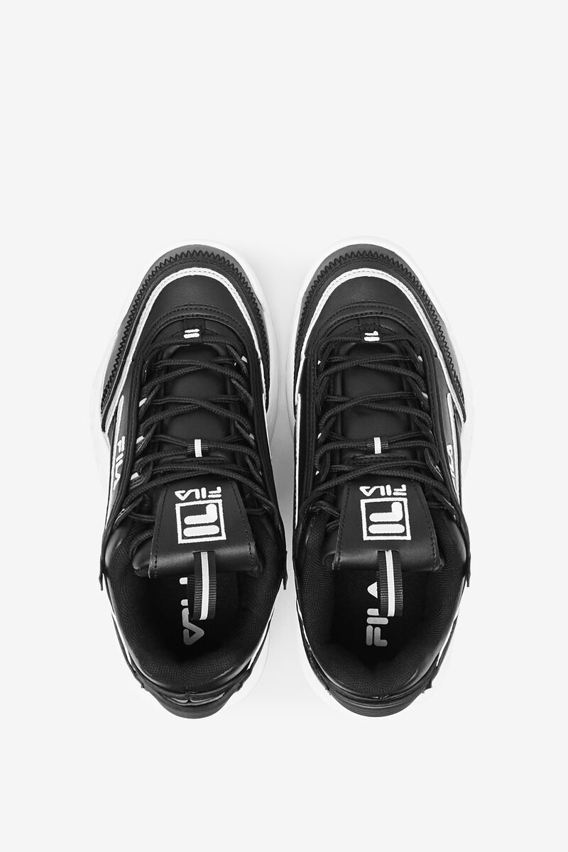 Black / White / Black Kids' Fila Big Disruptor 2 Exp Platform Shoes | INVh5YR552z