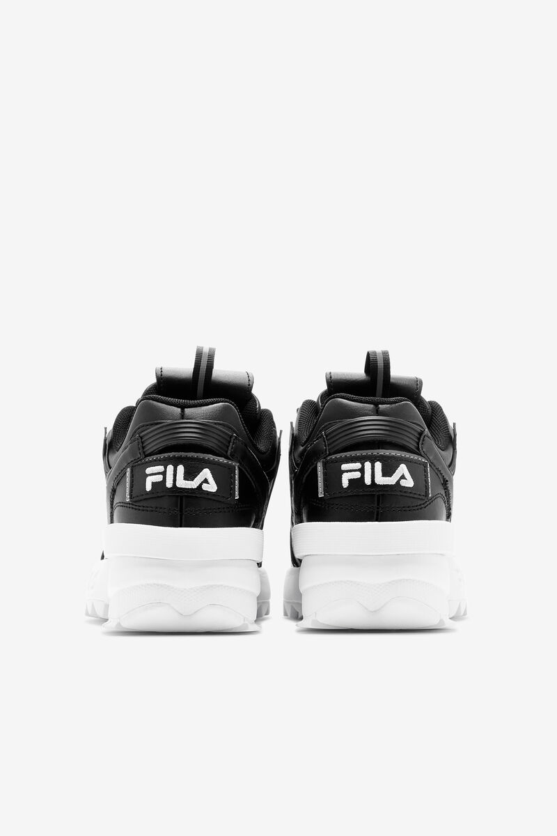 Black / White / Black Kids' Fila Little Disruptor 2 Exp Platform Shoes | VGRGP3z6ZOv