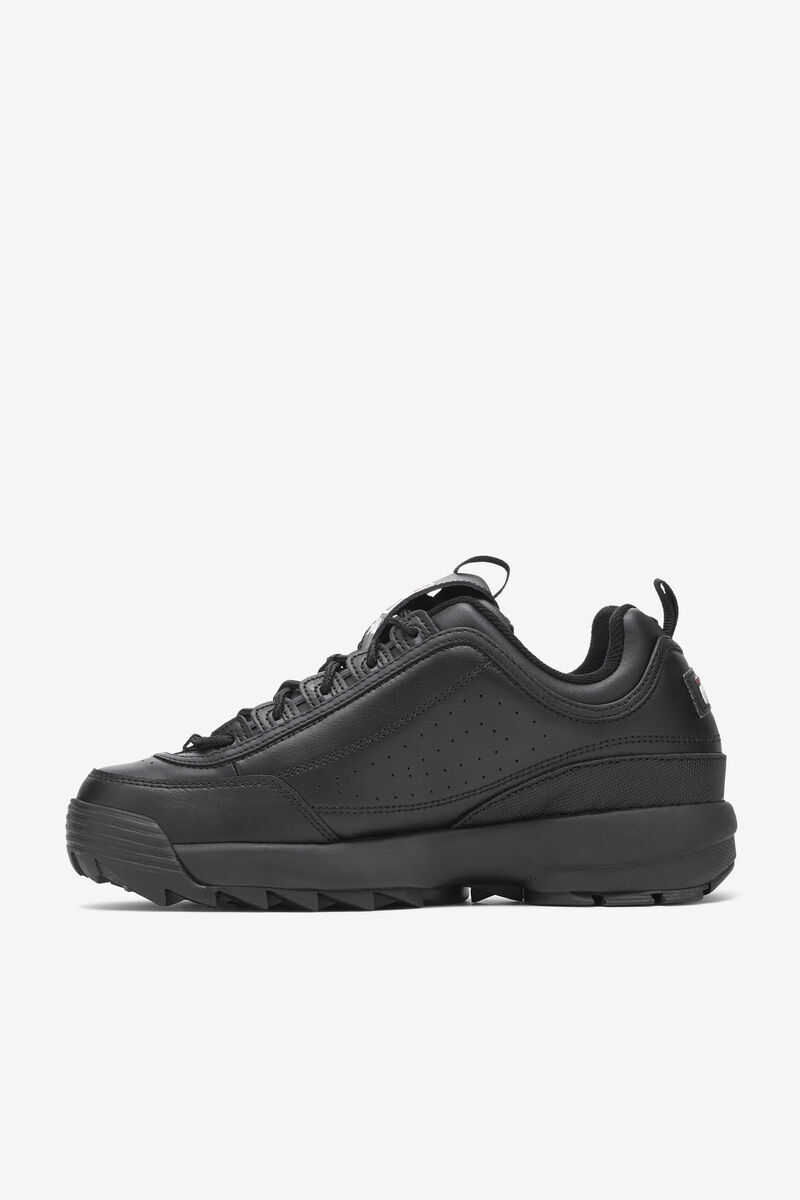 Black / White / Black Men's Fila Disruptor 2 Premium Platform Shoes | slLY3AvJy9a