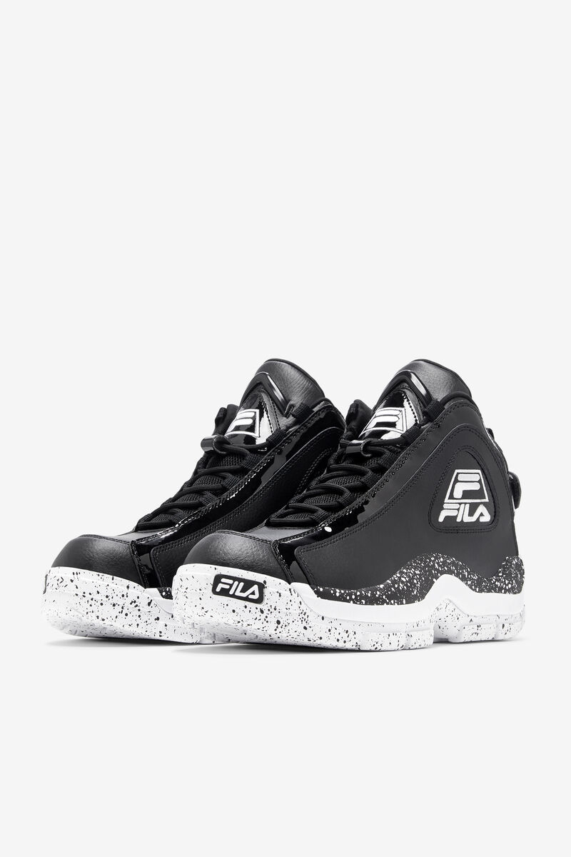 Black / White / Black Men's Fila Grant Hill 2 Basketball Shoes | Fila Trainers | 91hrOMmuVLc