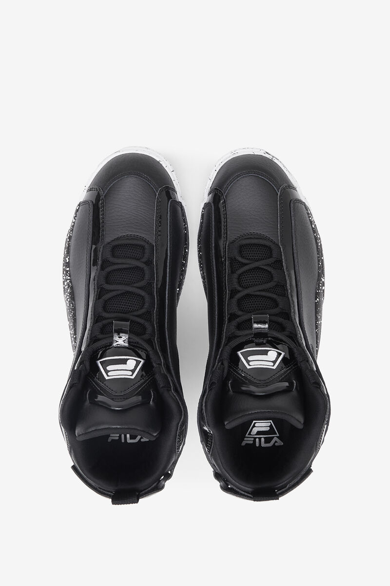 Black / White / Black Men's Fila Grant Hill 2 Basketball Shoes | Fila Trainers | 91hrOMmuVLc