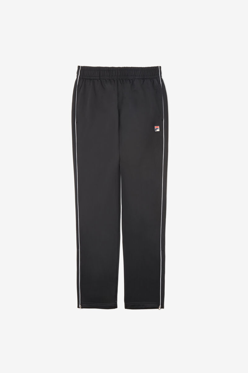 Black / White Men\'s Fila Italia Track Pant Pants | CT4DvDHhybN