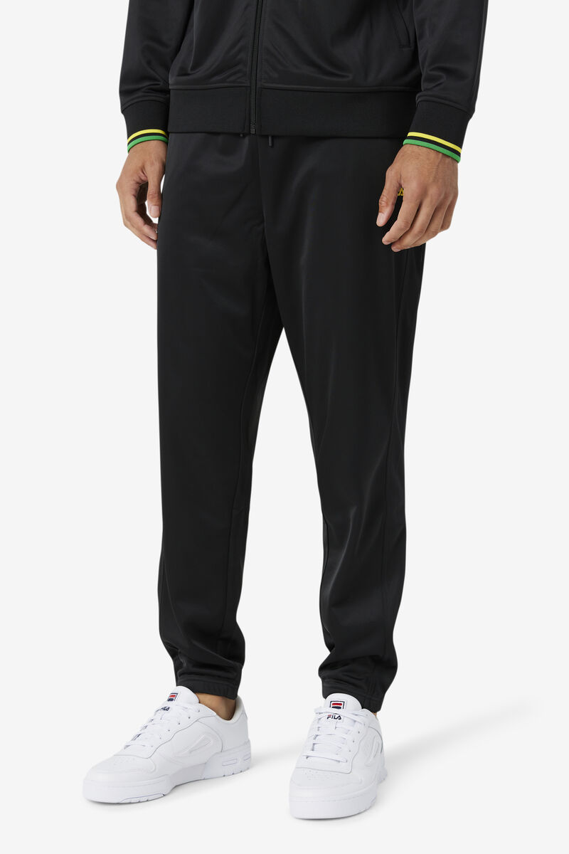 Black / White Men's Fila Jamaica Pant Pants | OEVO3pZaBh4