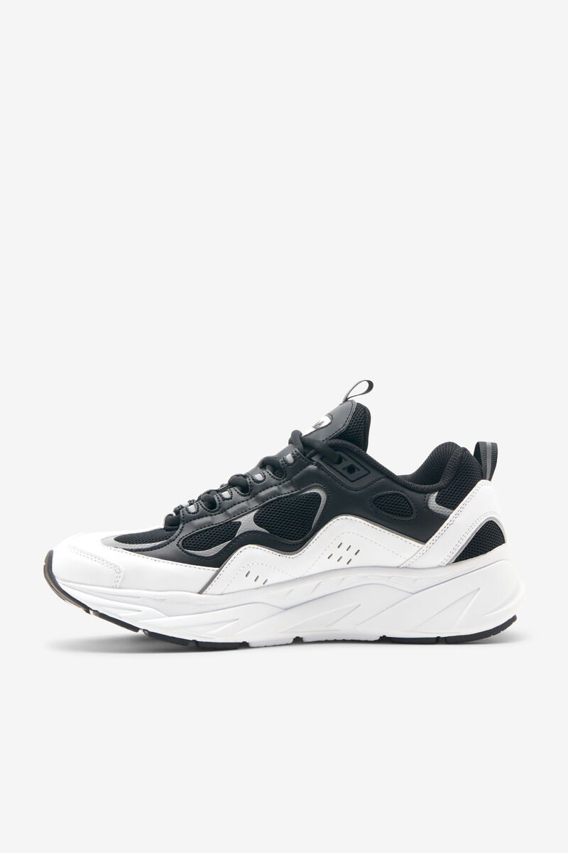 Black / White / Metal Silver Men's Fila Trigate - Trainers & Lifestyle | Fila Trainers | CelcEV7aZNa