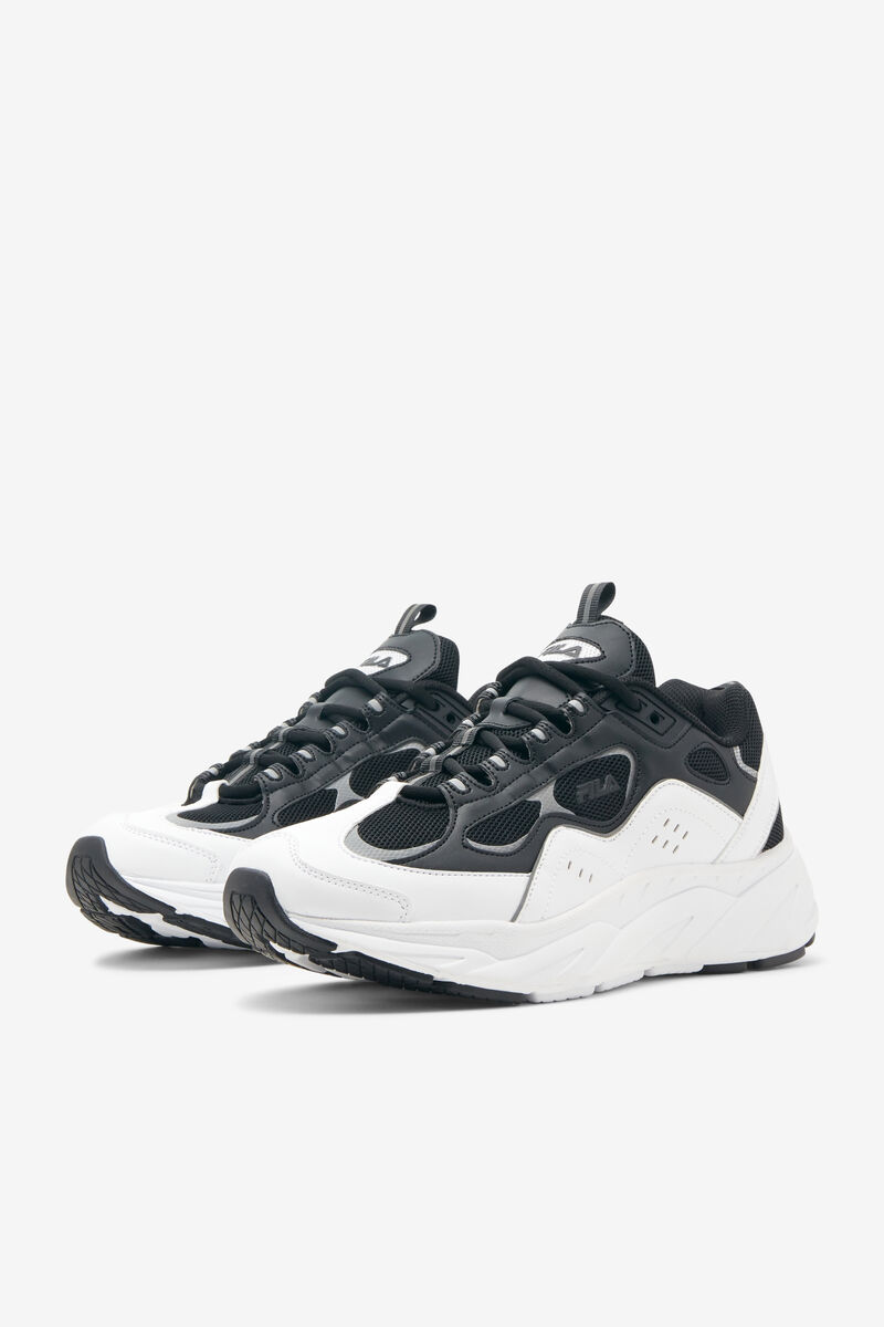 Black / White / Metal Silver Men's Fila Trigate - Trainers & Lifestyle | Fila Trainers | CelcEV7aZNa