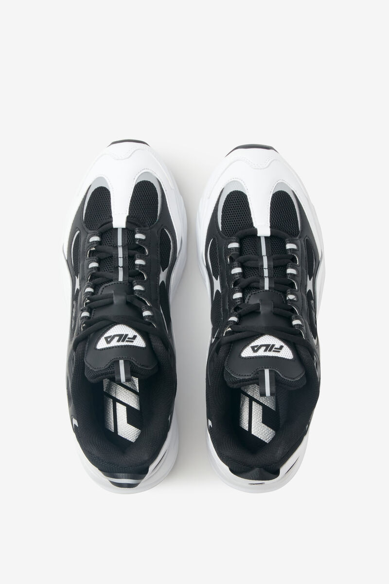 Black / White / Metal Silver Men's Fila Trigate - Trainers & Lifestyle | Fila Trainers | CelcEV7aZNa