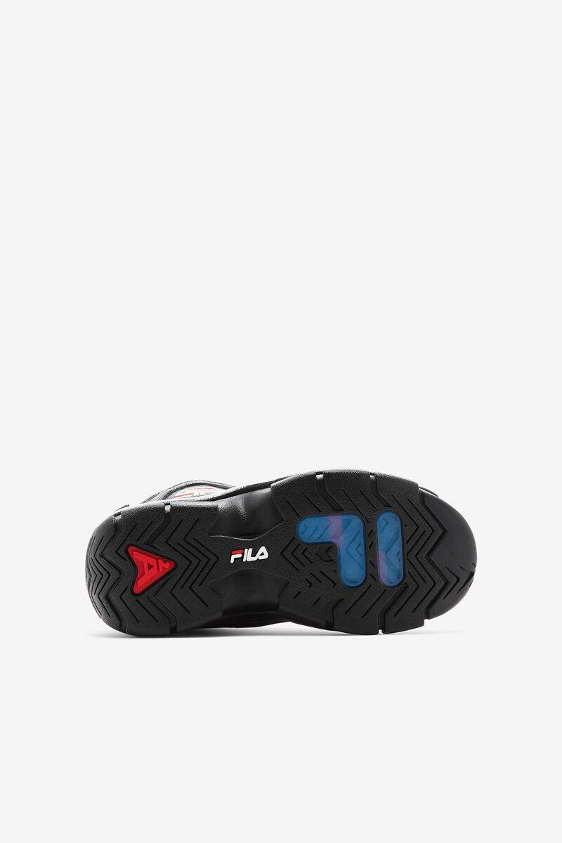 Black / White / Red Kids' Fila Big Grant Hill 2 25th Anniversary Edition Basketball Shoes | x823FQ2o