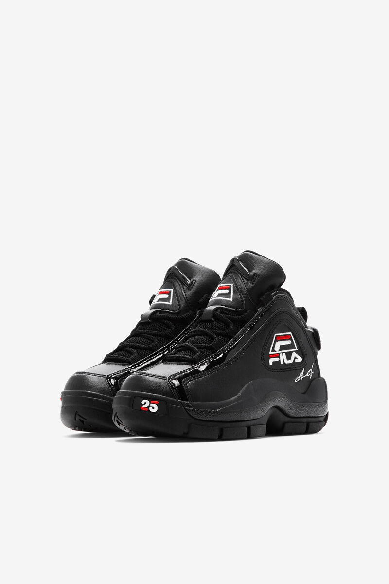 Black / White / Red Kids' Fila Big Grant Hill 2 25th Anniversary Edition Basketball Shoes | x823FQ2o