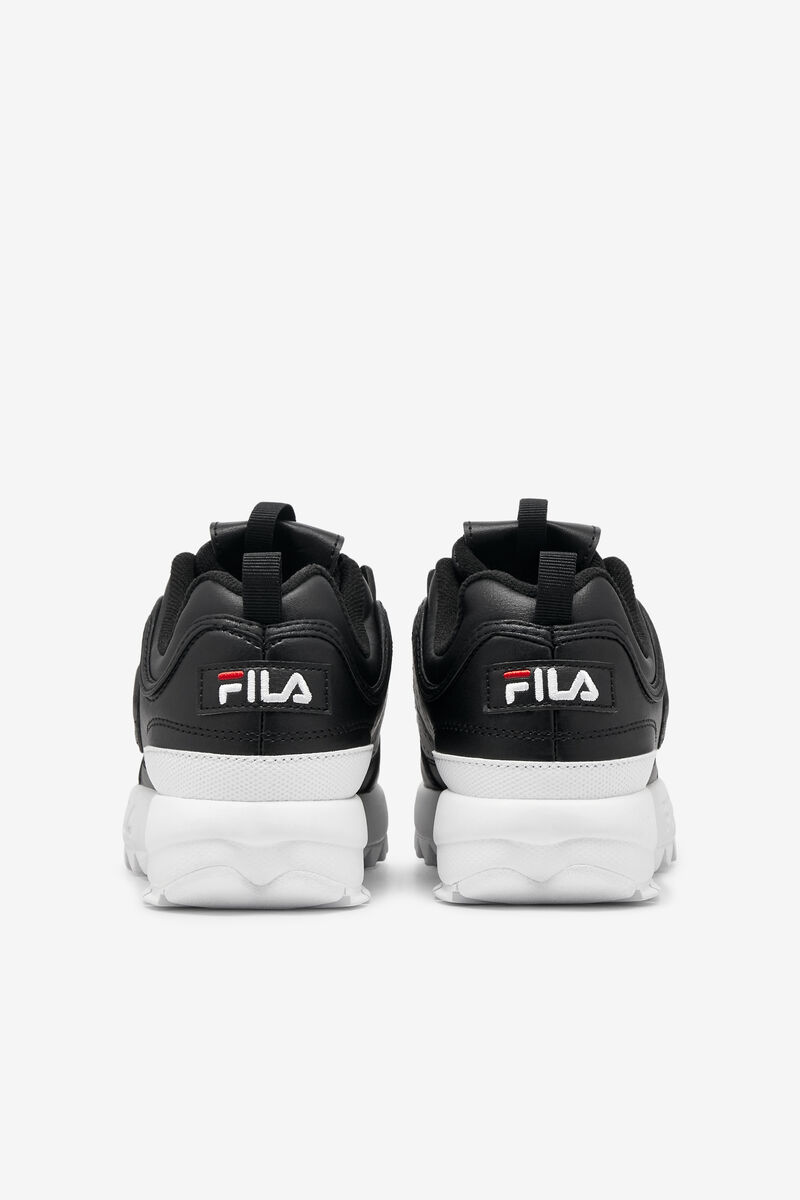 Black / White / Red Kids' Fila Little Disruptor 2 Platform Shoes | wG9AFrtMsf3