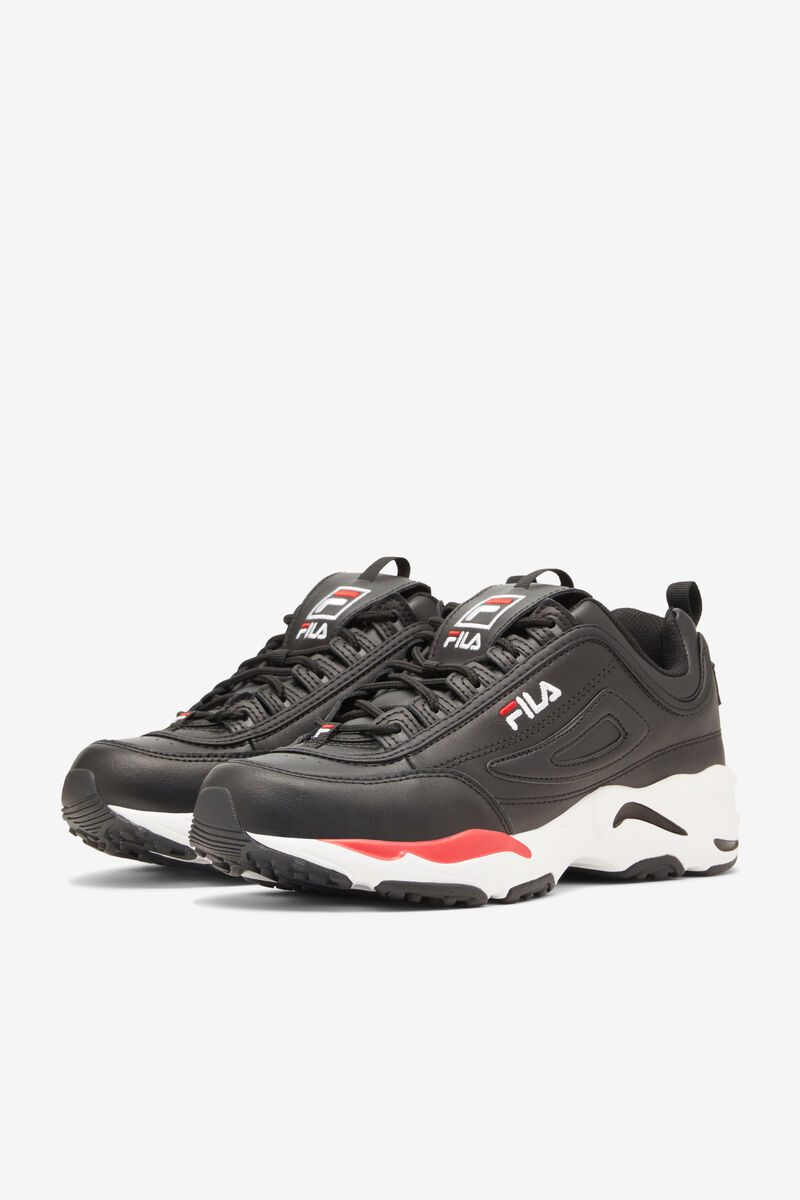 Black / White / Red Men's Fila Disruptor 2 X Ray Tracer Walking Shoes | c26YkFlvGyb