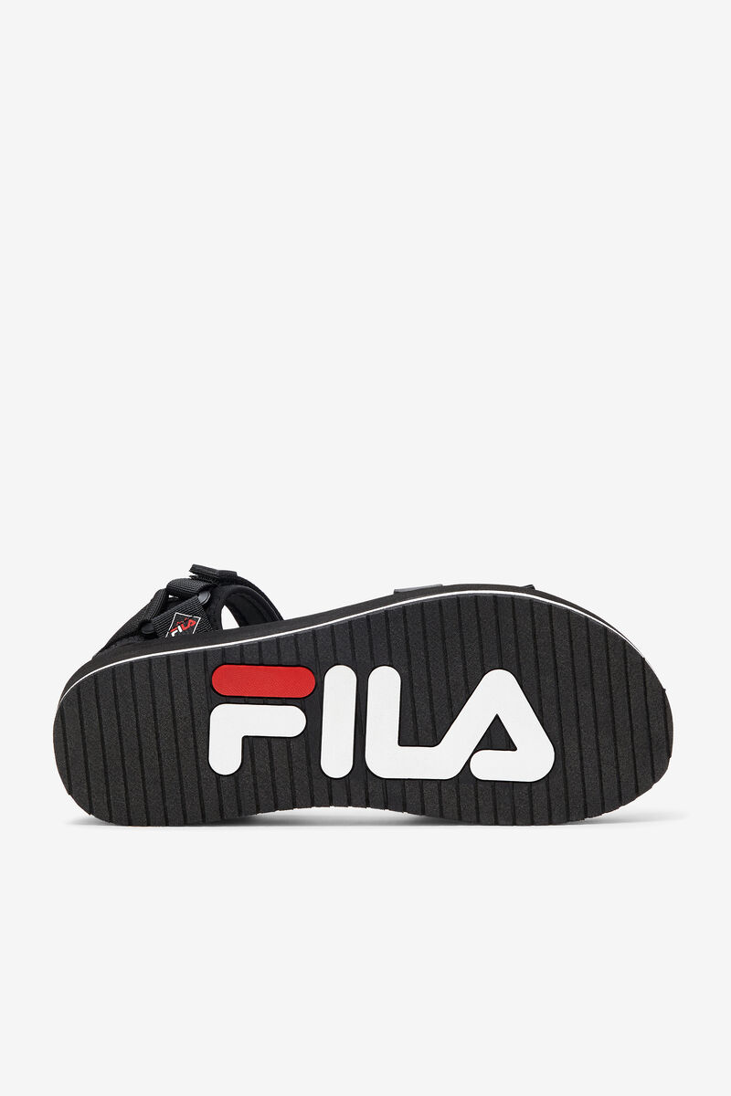 Black / White / Red Men's Fila Drifter Dns '90s Sandals | kFHTRQZvI2m