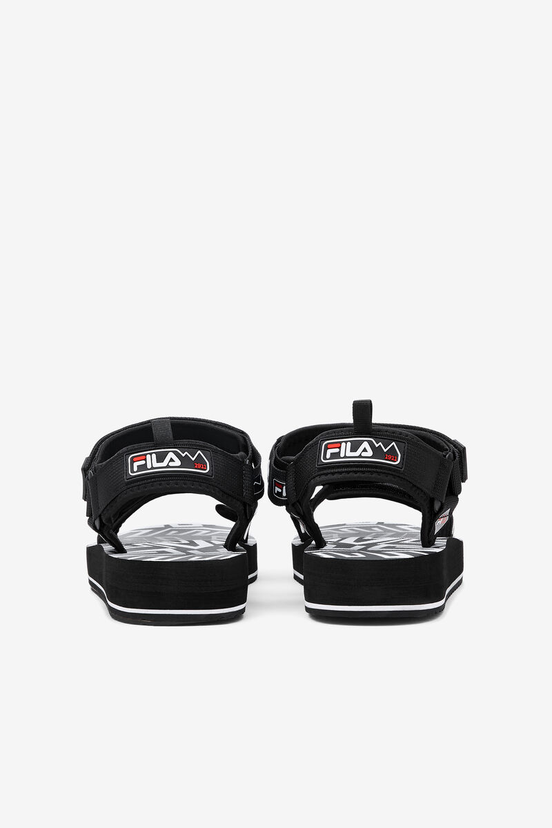 Black / White / Red Men's Fila Drifter Dns '90s Sandals | kFHTRQZvI2m