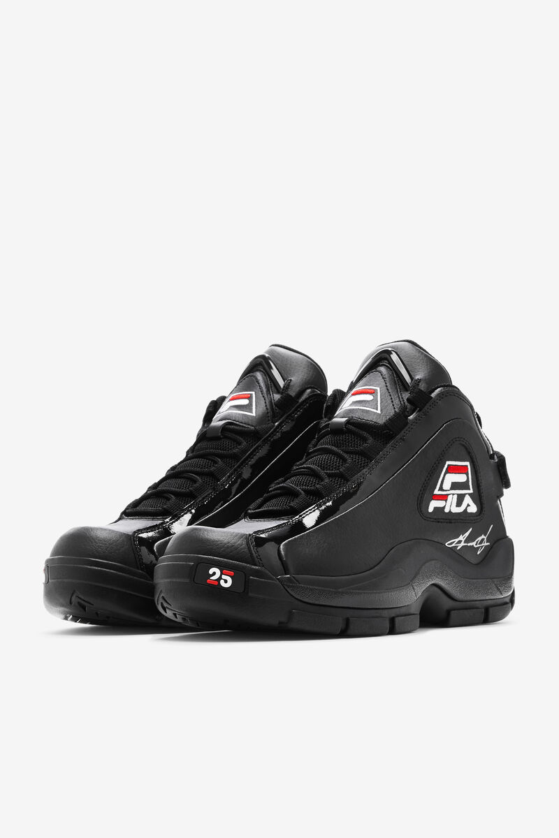 Black / White / Red Men's Fila Grant Hill 2 Shoes - 25th Anniversary Edition | Fila Trainers | HghSm