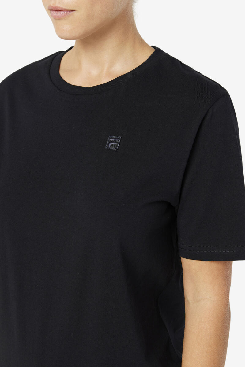 Black Women's Fila Doran T Shirts | 6mNQWsbCV61