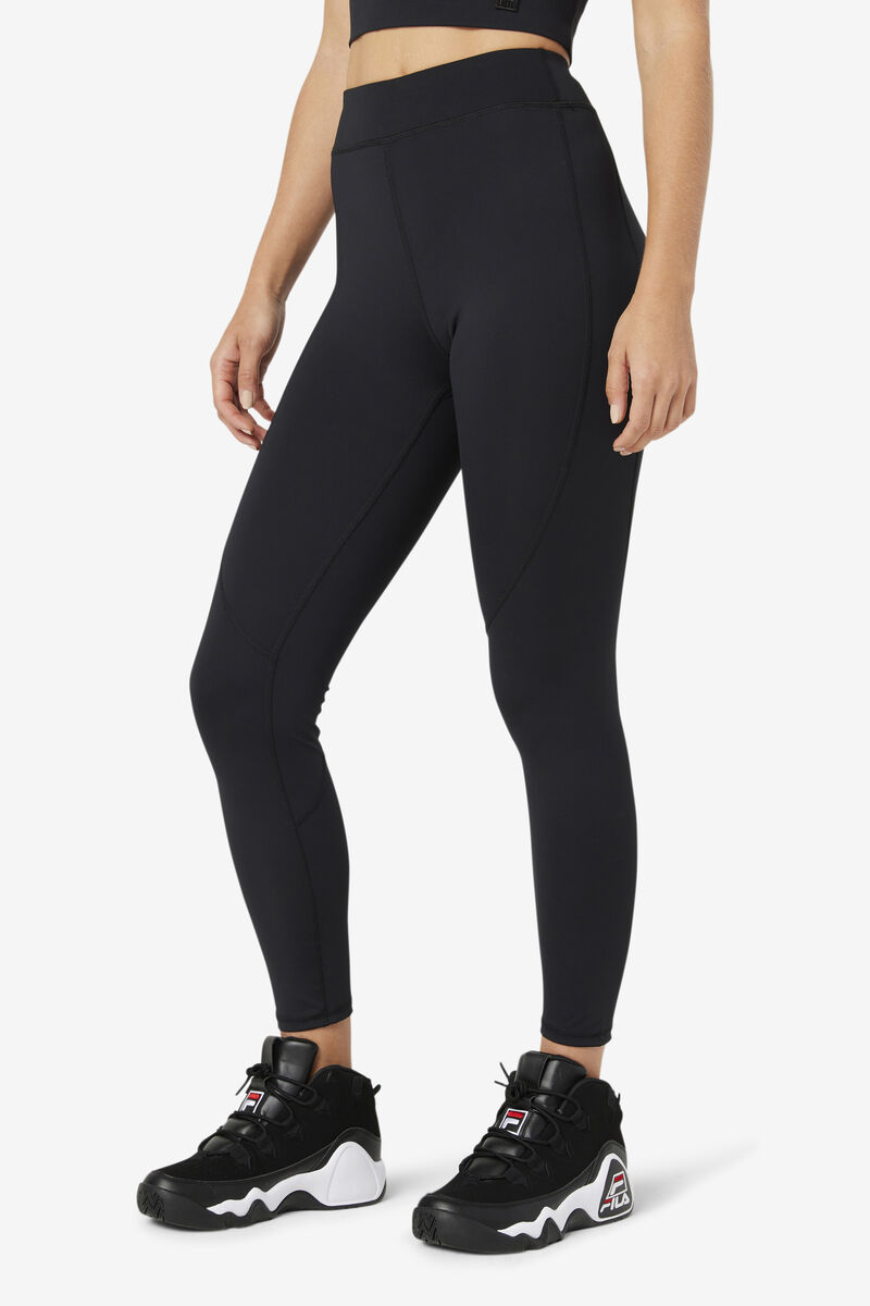 Black Women's Fila Emerie Legging Leggings | fGDiPftnXg4