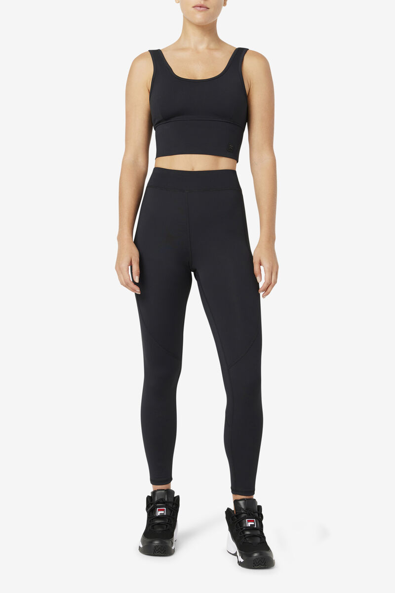 Black Women's Fila Emerie Legging Leggings | fGDiPftnXg4