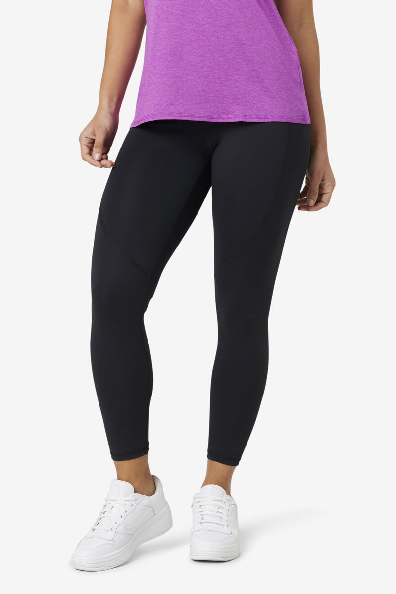 Black Women's Fila Faunia Legging Leggings | Fto3R7j4LTn