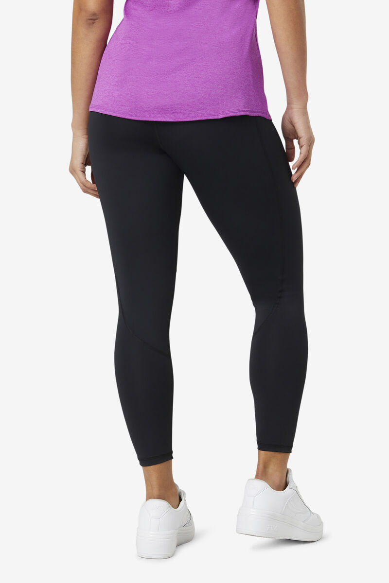 Black Women's Fila Faunia Legging Leggings | Fto3R7j4LTn