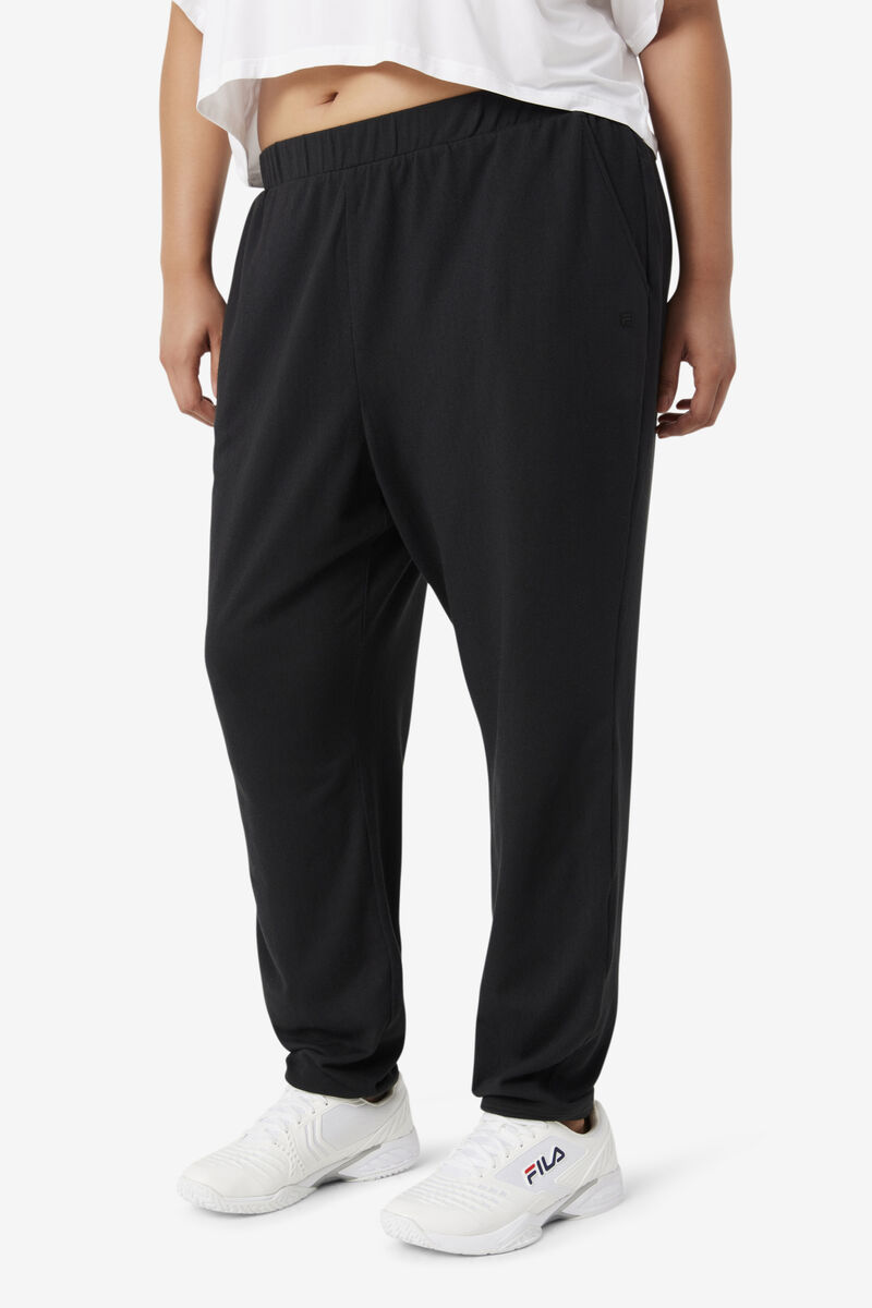 Black Women's Fila Fi-lux Jogger Pants | SiNBZQfcc6S