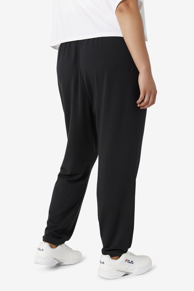 Black Women's Fila Fi-lux Jogger Pants | SiNBZQfcc6S