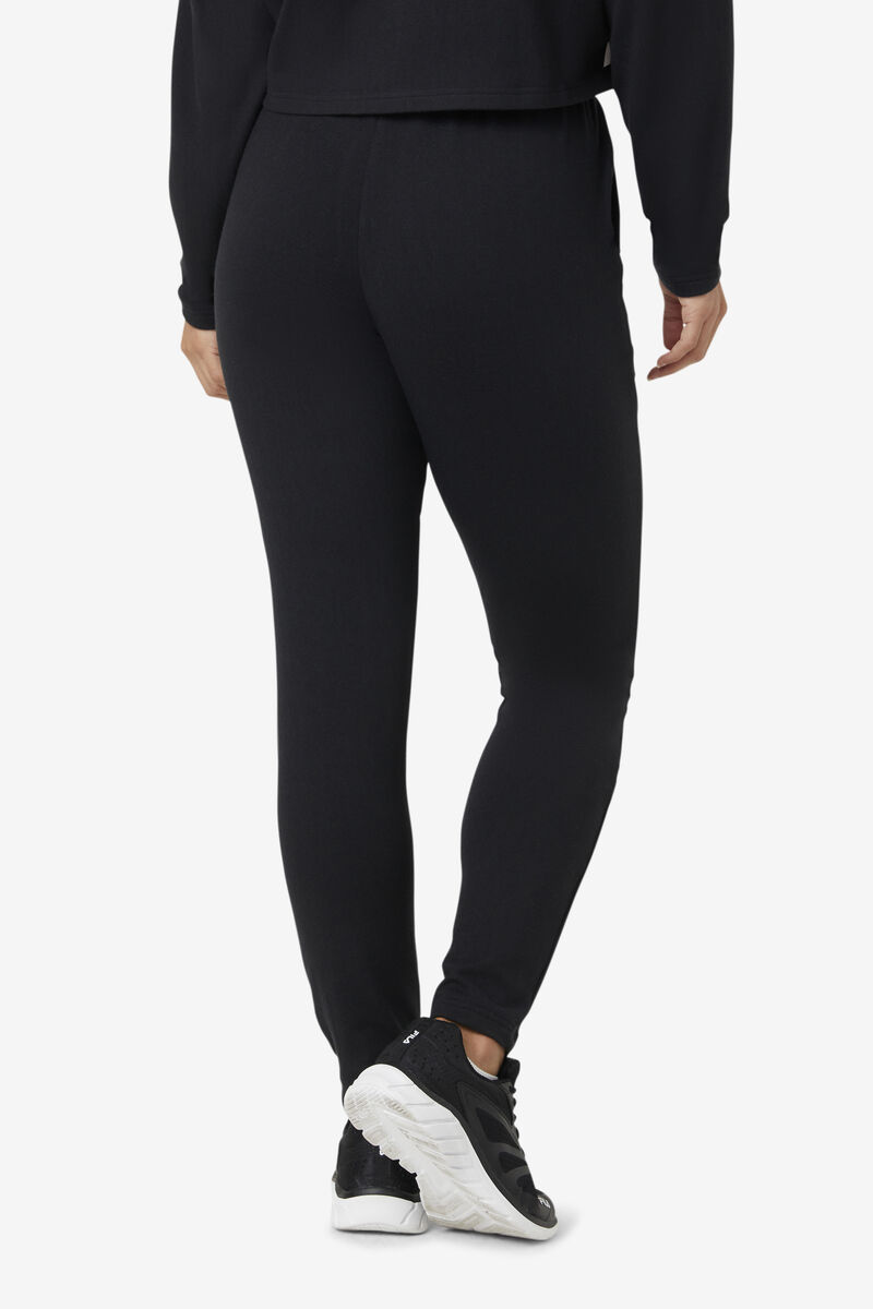 Black Women's Fila Fi-lux Jogger Pants | Xrrm6T7IukF