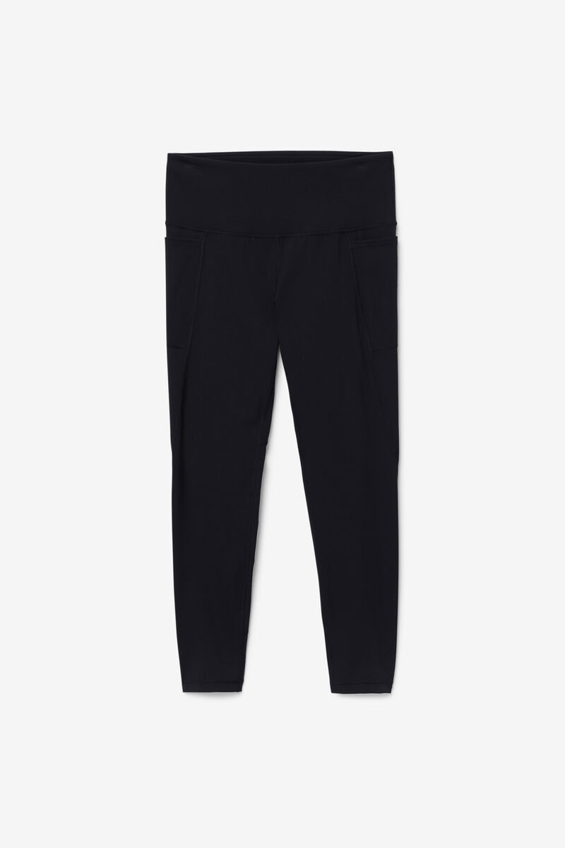 Black Women\'s Fila Forza Ultra 7/8 Legging Leggings | tOwnRMBr7Cn