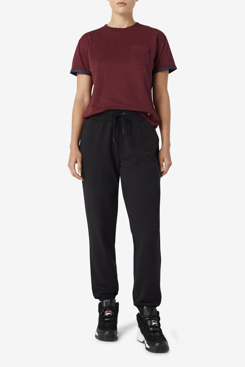 Black Women's Fila Joelle Jogger Pants | lRjtWIsNbId