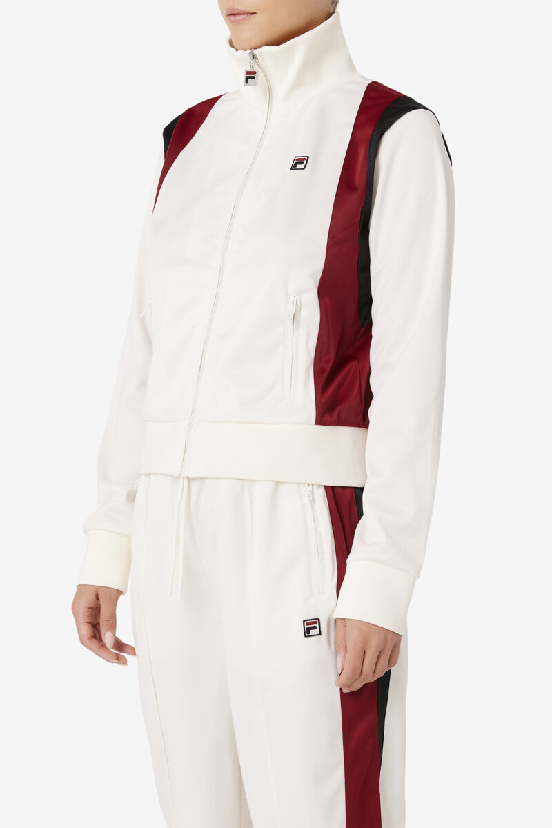 Black Women's Fila Jonna Track Jacket Jackets | fSZ4Cx7RdlR