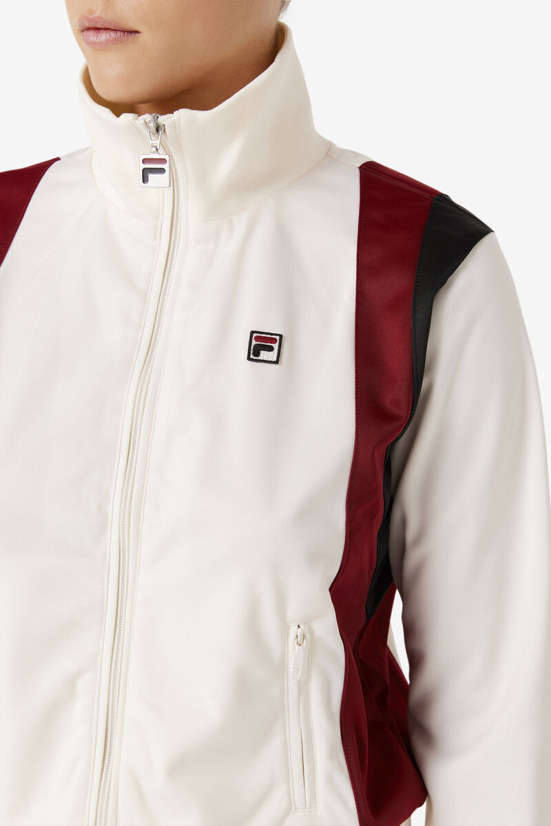 Black Women's Fila Jonna Track Jacket Jackets | fSZ4Cx7RdlR