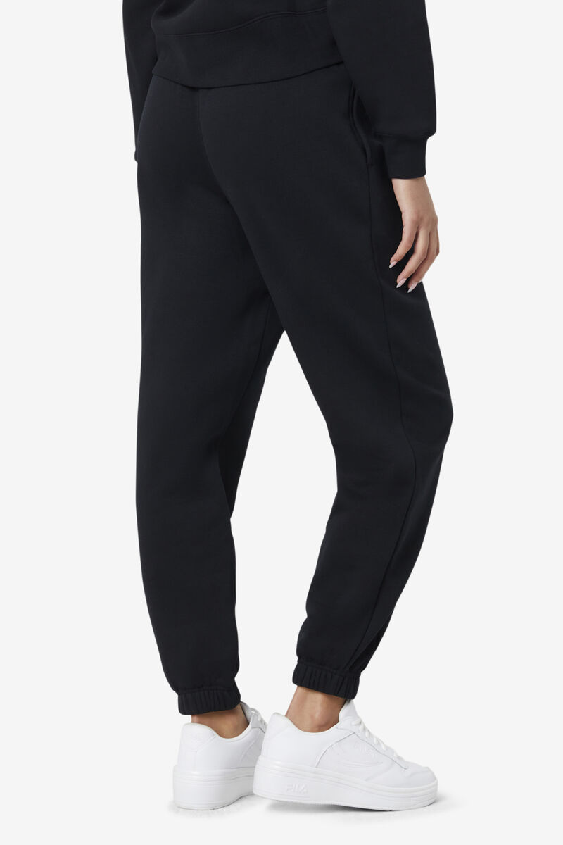 Black Women's Fila Lassie Jogger Tracksuits | M6iGjQeHP5U