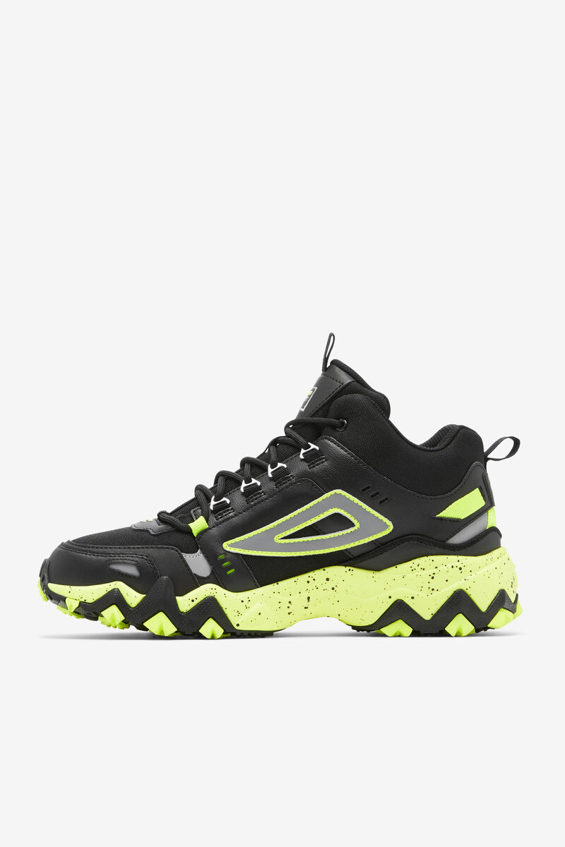 Black / Yellow Men's Fila Oakmont Tr Mid - Trainers & Lifestyle | Fila Trainers | vZFqXBzgPxl