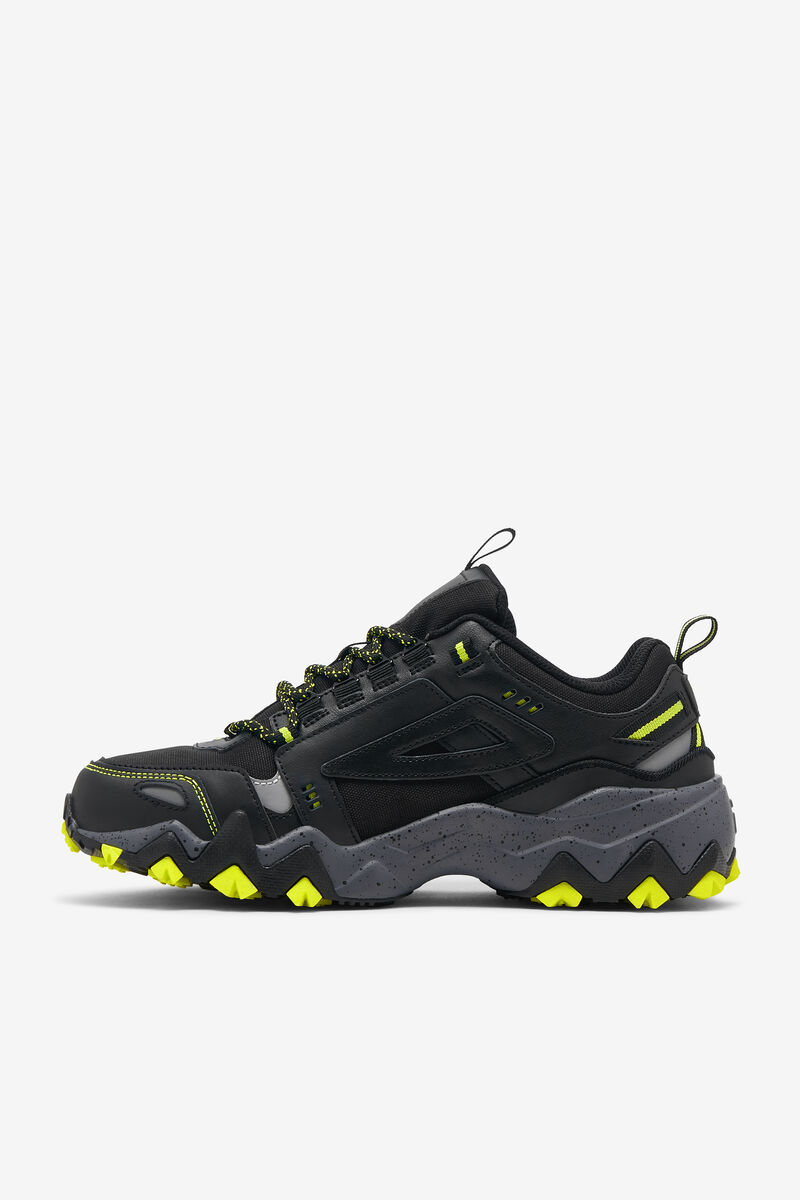 Black / Yellow Men's Fila Oakmont Tr Running Shoes | Ba4wg94d6CQ