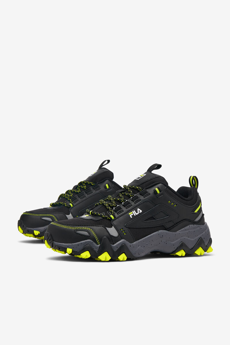 Black / Yellow Men's Fila Oakmont Tr Running Shoes | Ba4wg94d6CQ