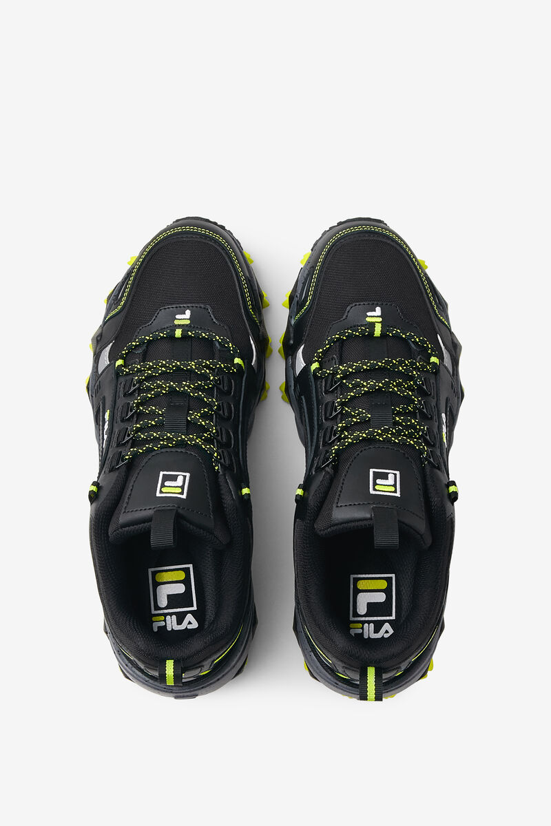 Black / Yellow Men's Fila Oakmont Tr Running Shoes | Ba4wg94d6CQ