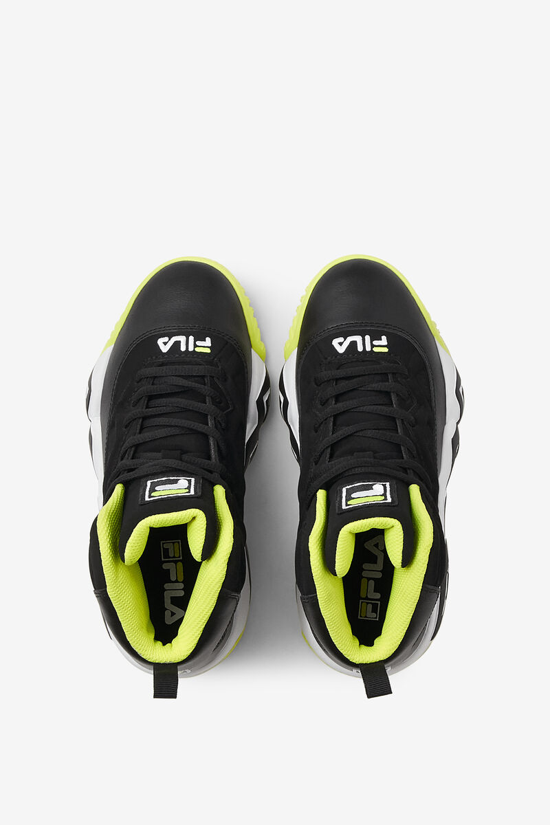 Black / Yellow / White Kids' Fila Little Mb Basketball Shoes | KMhmnvrOAml