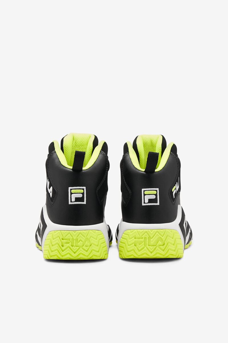 Black / Yellow / White Kids' Fila Little Mb Basketball Shoes | KMhmnvrOAml