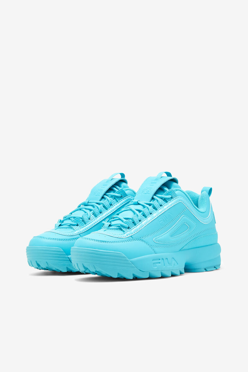 Blue / Blue / Blue Women's Fila Disruptor 2 Premium Platform Shoes | V4fLrZUd8Cz