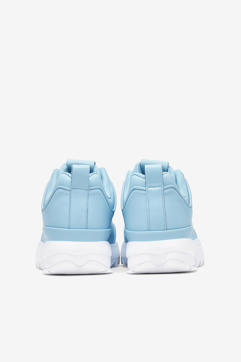 Blue / Blue / White Women's Fila Disruptor Zero Platform Shoes | EciQEemAEJl