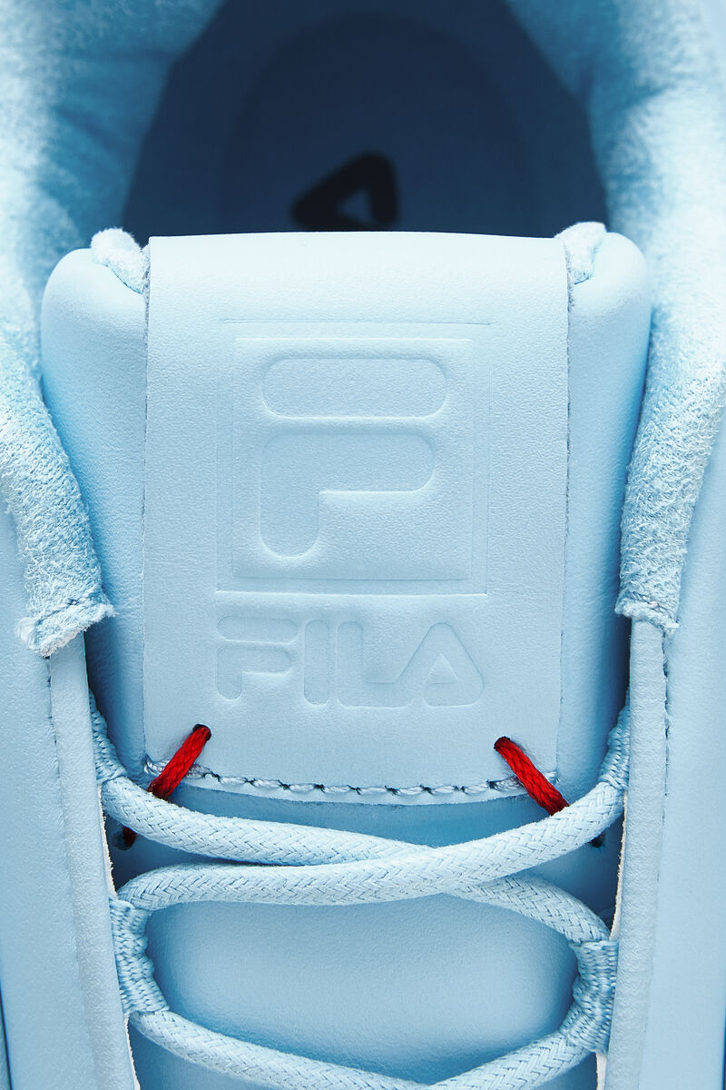 Blue / Blue / White Women's Fila Disruptor Zero Platform Shoes | EciQEemAEJl